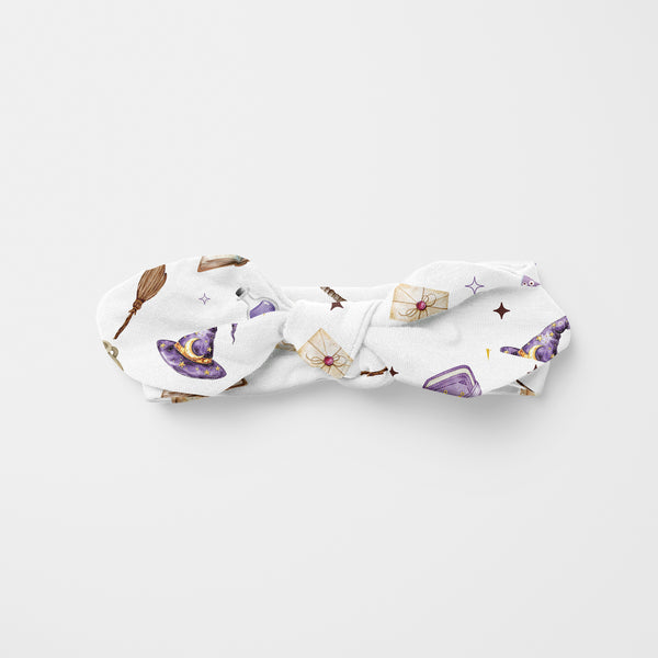 Wizard School Personalized Knotted Headband