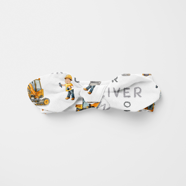 Truck Personalized Knotted Headband