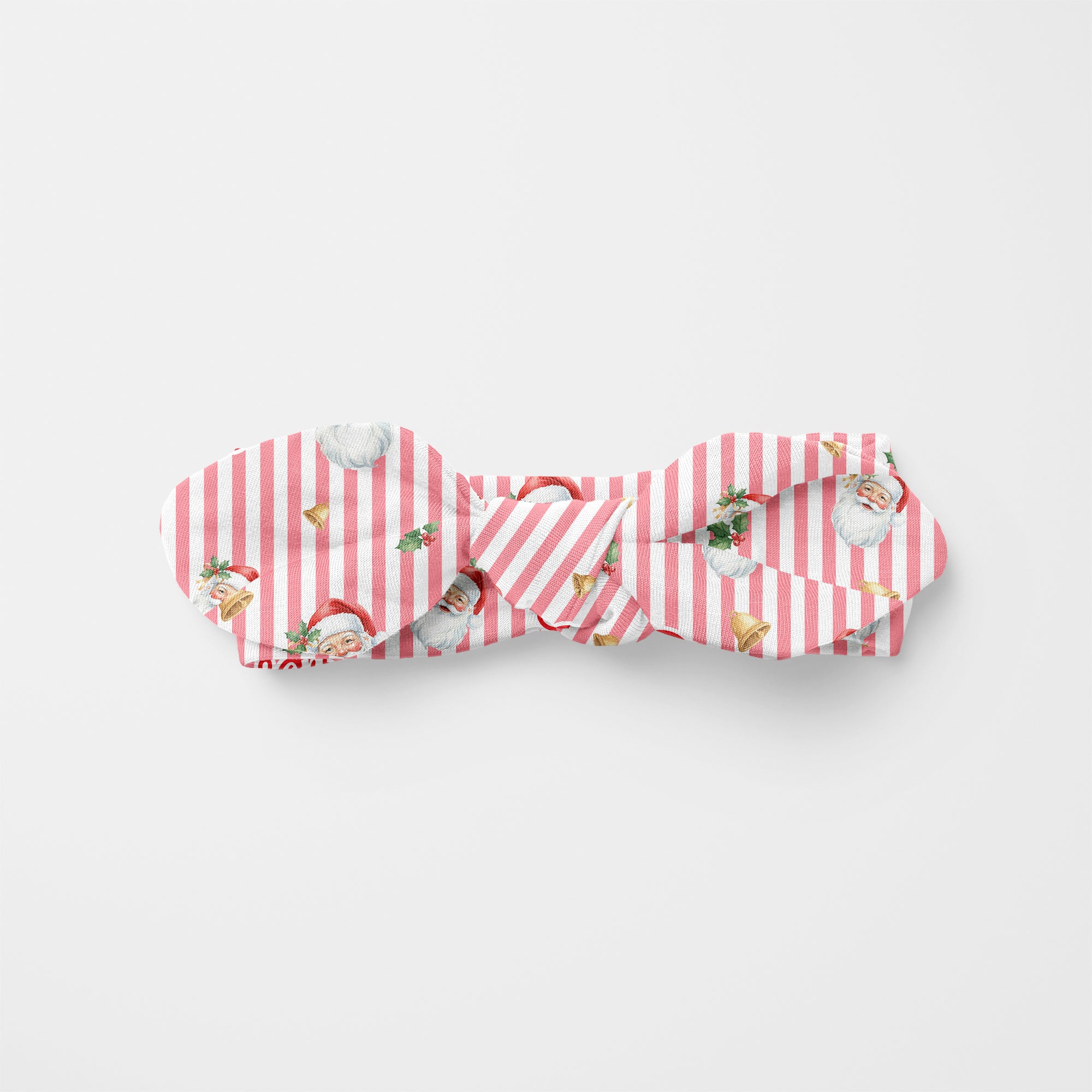 Santa Baby Personalized Knotted Headband