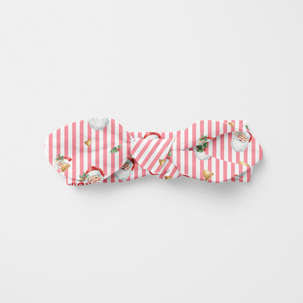 Santa Baby Personalized Knotted Headband