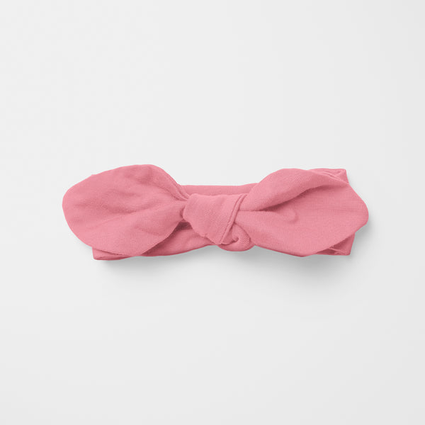Pink Lilys Personalized Knotted Headband