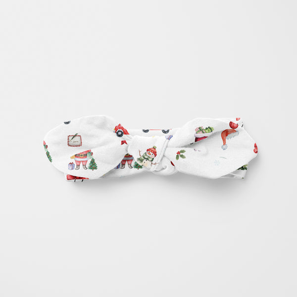 Christmas Day Personalized Knotted Headband