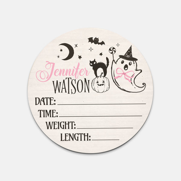 Boo Babes Personalized Wood Sign