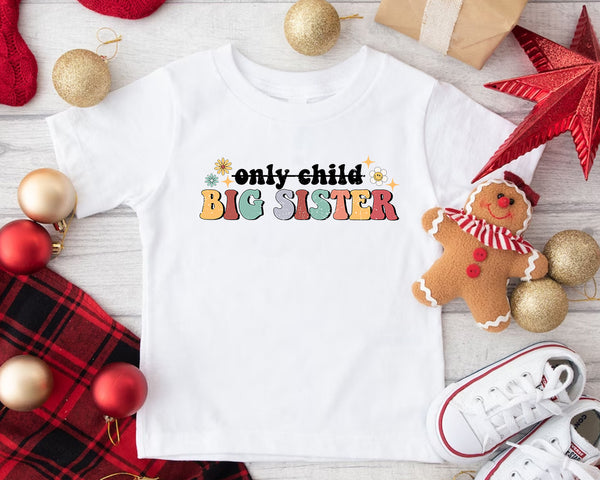 Big Sister Toddler Shirt, Cute Announcement Kids Shirt, Funny Big Sister Kids Shirt