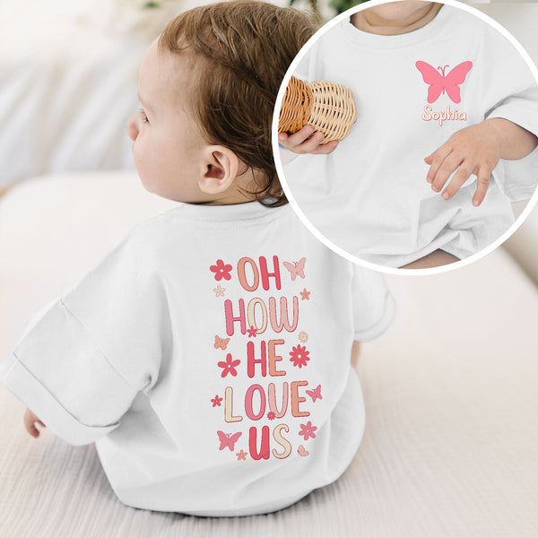 Aesthetic Christian Baby Romper