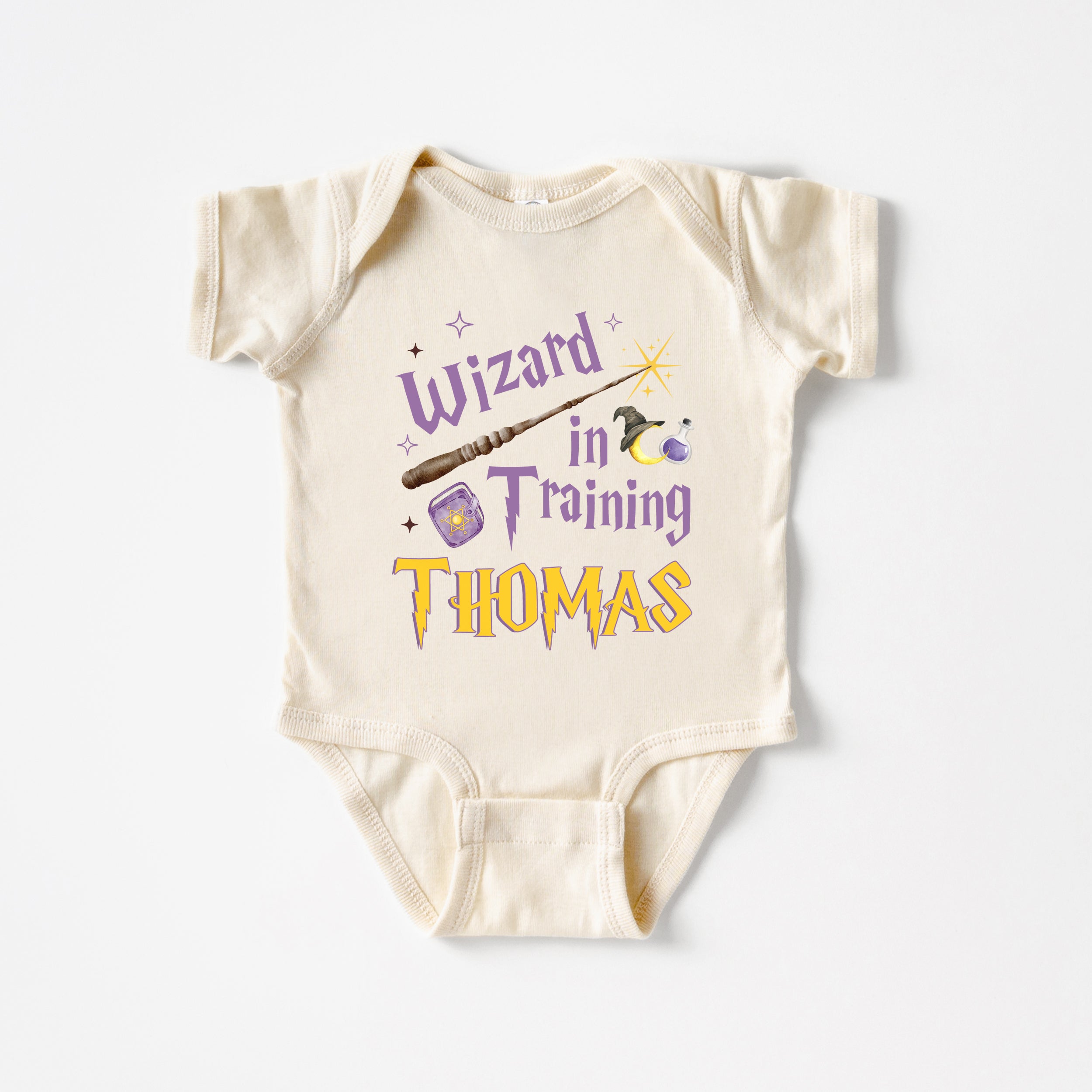 Wizard School Personalized Graphic Bodysuit