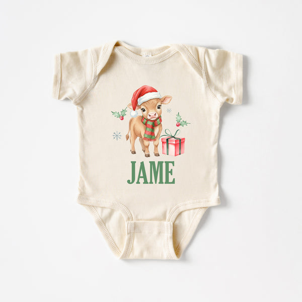 Babe's 1st Thanks Giving Personalized Graphic Bodysuit Blue / 18 mo.