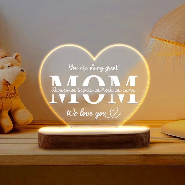 Personalized Gift for Mom, Custom Name LED Light, Mother's Day Gift 2024